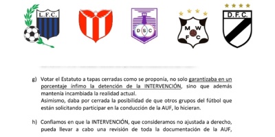 Cinco clubes piden "cambio urgente" tras intervencin de la FIFA