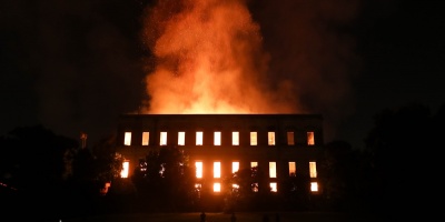Un incendio arrasa el Museo Nacional de R�o, el m�s antiguo de Brasil