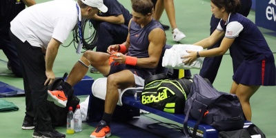 Nadal abandona lesionado y Del Potro jugar� la final del Abierto de EE.UU.