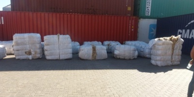 Los 417 kg. de coca�na recuperada en Montevideo con destino a B�lgica, fueron cargados en nuestro pa�s