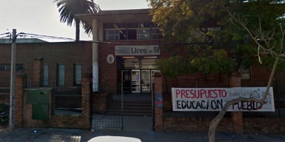 Profesores ocupan el Liceo 51 en reclamo de mayor seguridad