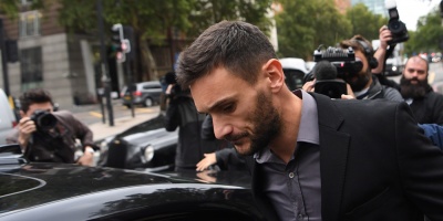 Lloris, multado con 50.000 libras por conducir bebido