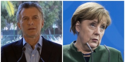 Macri y Merkel charlan por tel�fono sobre G20 y negociaciones de UE-Mercosur