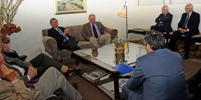 Nin Novoa dialog� con Asociaci�n Rural sobre acuerdos comerciales