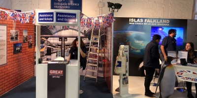 Gobierno argentino expresa "disconformidad" por estand de Malvinas en la Expo Prado