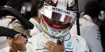 Hamilton vol� con su Mercedes y saldr� desde la 'pole' en Singapur
