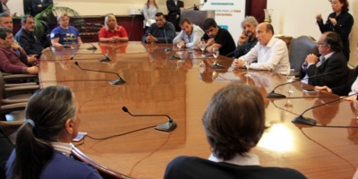 Intendencia firm� convenio con el Sunca por asentamientos