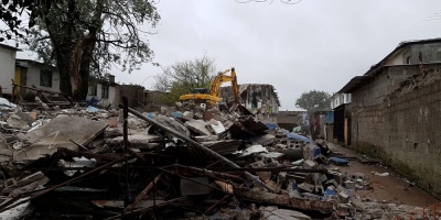 Ministerio del Interior demoli� 25 viviendas en el Pasaje 316 de la Unidad Misiones de Casavalle