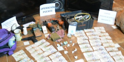 Tacuaremb�: Incautan droga, dinero y objetos robados