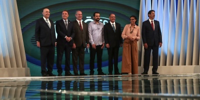 Candidatos se�alan polarizaci�n en Brasil en �ltimo debate presidencial en TV