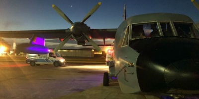 Un beb� de 16 d�as debi� ser trasladado de urgencia por la Fuerza A�rea
