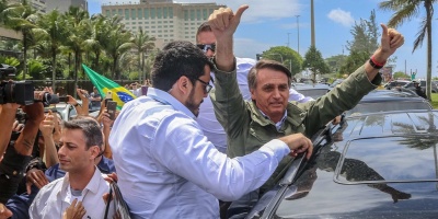 Bolsonaro vota bajo estrictas medidas de seguridad y evita a la prensa