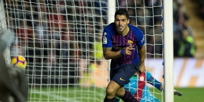 Luis Su�rez manda en la tabla de goleadores