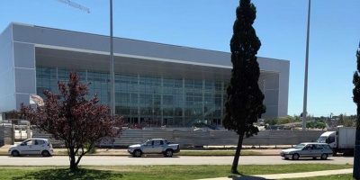 Un trabajador cay� de cuatro metros de altura en obra del Antel Arena