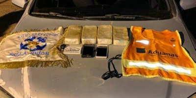 La Armada incaut� droga que pretend�an ingresar al pa�s por Bella Uni�n