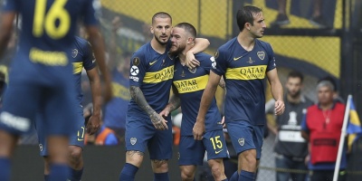 Supercl�sico argentino: Boca 2 - 2 River