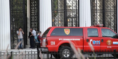 Una mujer grave tras una explosin en cementerio de Recoleta de Buenos Aires 
