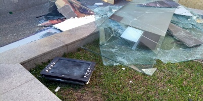 Explotaron otro cajero en la zona de La Comercial