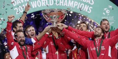 Prensa de Croacia celebra su segunda "ensaladera" en la Copa Davis