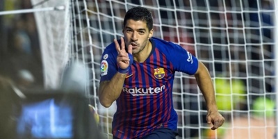 Luis Surez ser baja durante dos semanas en el Barcelona.