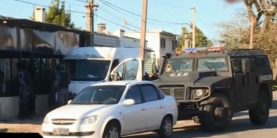 Un hombre fue detenido esta tarde luego de que intentara matar a su pareja y suicidarse