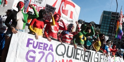 Al menos 8 detenidos durante movilizacin en Buenos Aires en contra del G20