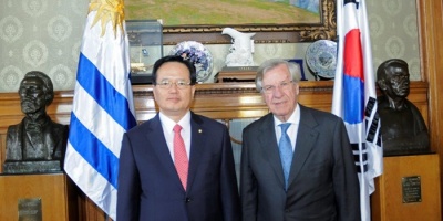 Astori recibi� al presidente de la Asamblea Nacional Surcoreana