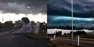 Florida y Maldonado fueron los ms afectados por el temporal