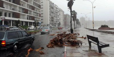 Extienden advertencia naranja por tormentas fuertes y lluvias intensas para gran parte del pas