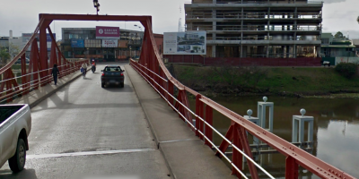 Condiciones climticas dificultan trabajos en puente de Carmelo