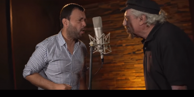 Lucas Sugo y Pepe Guerra interpretan el clsico La Ariscona
