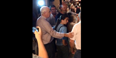 Protestas ante audiencia pblica sobre proyecto de ferrocarril Central