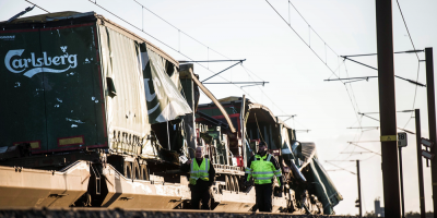Mueren seis personas en accidente ferroviario por temporal en Dinamarca