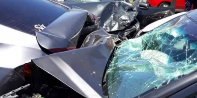 Un accidente de trnsito entre siete vehculos deja a cinco heridos