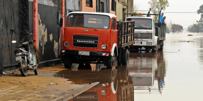 Varios departamentos afectados por las intensas precipitaciones