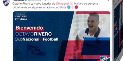 Octavio Rivero a Nacional
