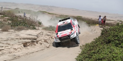 Al-Attiyah y Quintanilla, lderes tras abandonar Barreda y problemas de Sainz