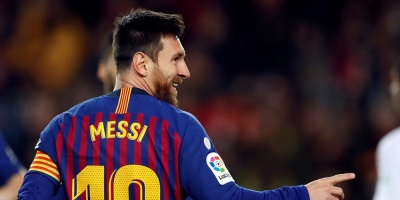 Messi alcanza los 400 goles en la Liga espaola