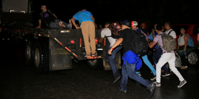 Capturan a supuesto organizador de la nueva caravana de migrantes hondureos