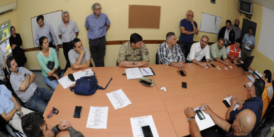 Roballo inform que la situacin del desborde del ro Yi se estabiliz