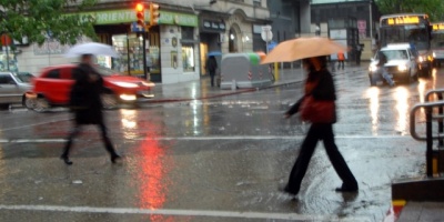 Advertencia del INUMET: fuertes lluvias entre jueves y viernes 