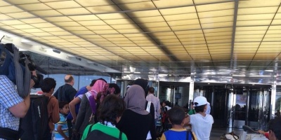 Refugiados sirios partieron desde Beirut rumbo a Uruguay; llegan el pr�ximo mediod�a