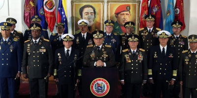 El ministro de Defensa de Venezuela, general Vladimir Padrino, se pronunci a favor de Nicols Maduro