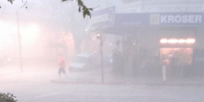 Alerta naranja para este jueves por lluvias y tormentas para todo el pa�s