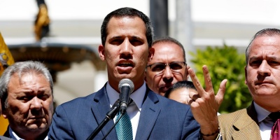 Juan Guaid denunci que el gobierno venezolano "quiere mover entre 1.000 y 1.200 millones de dolares desde el Bandes a Uruguay"