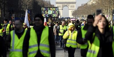 Francia vive un nuevo fin de semana de protestas de los "chalecos amarillos"