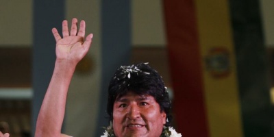Cerr� la elecci�n presidencial en Bolivia con Evo Morales como favorito