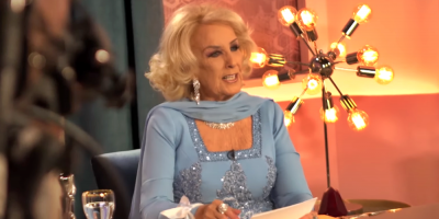 Conductora argentina Mirtha Legrand, de 92 aos, fue internada por problema estomacal