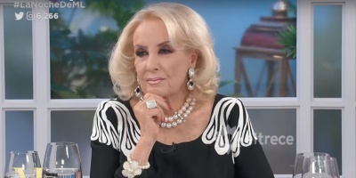 La diva argentina Mirtha Legrand se recupera tras ser operada
