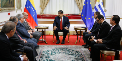 Maduro se reuni con misin de grupo internacional de contacto en Caracas